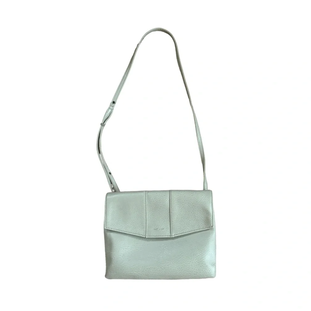 Matt & Nat Eeha Dwell Vegan Leather Adjustdbable Strap Crossbody Purse